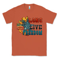 Copper Long live freedom Classic Tee - FaDigitalArtStudio