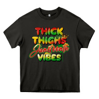 Asphalt thick thighs juneteenth vibes Heavy Core Tee - FaDigitalArtStudio