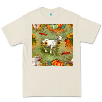 Bone fall goats seamless pattern Premium Tee - BundleAndBundleShop