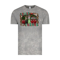 Cloud Rock merry christmas caravan Vintage Tee - CowhideDigitalArt