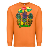 Carrot hello summer pineapples Premium Sweatshirt - RanaPortraitStore