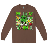Chestnut one lucky teacher Long Sleeve Tee - Artiststas