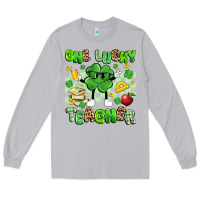 Moon Dust one lucky teacher Long Sleeve Tee - Artiststas