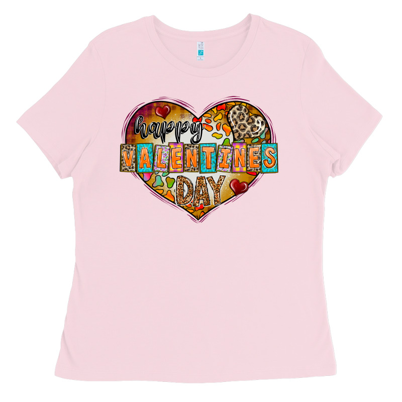 Happy Valentınes Day Ladies Tee by CowhideDigitalArt | Teevron