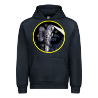Navy Space Travel Urban Hoodie - Bettercallsaul