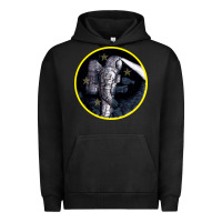 Pigment Black Space Travel Urban Hoodie - Bettercallsaul