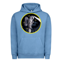 Pigment Pebble Blue Space Travel Urban Hoodie - Bettercallsaul