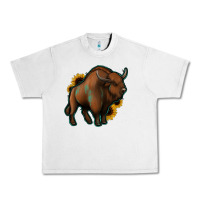 Lunar Rock Western  Bison Urban Heavy Tee - Jasminsmagicworld