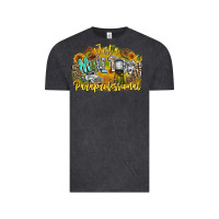 Vintage Black just small town paraprofessional Vintage Tee - CowhideDigitalArt