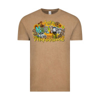 Vintage Coffee just small town paraprofessional Vintage Tee - CowhideDigitalArt