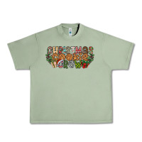 Oil Green christmas cookie crew Urban Heavy Tee - CowhideDigitalArt