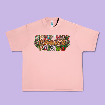 Christmas Cookie Crew Urban Heavy Tee Designed By Cowhidedigitalart