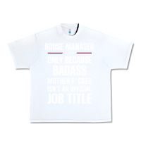 White gift for badass house manager Urban Heavy Tee - DesigneFamous