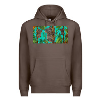 Coffee koala license plate Premium Hoodie - BarkalooDesign