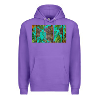 Purple koala license plate Premium Hoodie - BarkalooDesign