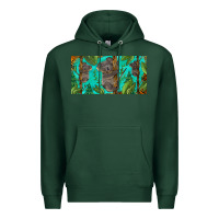 Sports Green koala license plate Premium Hoodie - BarkalooDesign