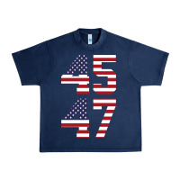 Navy 4547 Urban Heavy Tee - DesigneFamous