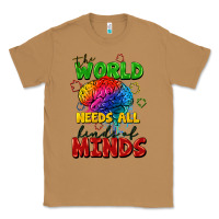 Toasted Coconut The world needs all kinds of minds Classic Tee - FaDigitalArtStudio