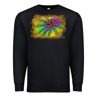 Black colorful glitter leopard background Premium Sweatshirt - RanaPortraitStore