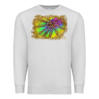 Dove Grey colorful glitter leopard background Premium Sweatshirt - RanaPortraitStore