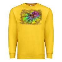 Lemon colorful glitter leopard background Premium Sweatshirt - RanaPortraitStore