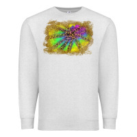 Oatmeal Heather colorful glitter leopard background Premium Sweatshirt - RanaPortraitStore