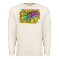 Sandshell colorful glitter leopard background Premium Sweatshirt - RanaPortraitStore