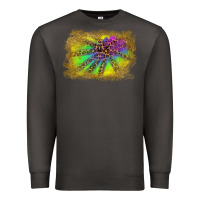 Smoke colorful glitter leopard background Premium Sweatshirt - RanaPortraitStore
