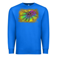 True Royal colorful glitter leopard background Premium Sweatshirt - RanaPortraitStore