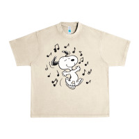Sandshell dancing dog Urban Heavy Tee - DesigneFamous