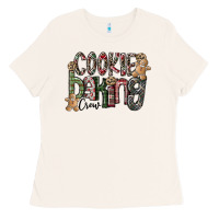 Bone Cookie Baking Crew Ladies Tee - CowhideDigitalArt