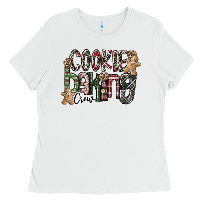 Cookie Baking Crew Ladies Tee by CowhideDigitalArt | Teevron