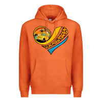 Carrot Bus Driver Off Duty Heart Premium Hoodie - Jasminsmagicworld