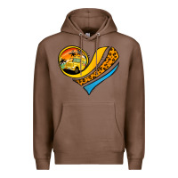 Chestnut Bus Driver Off Duty Heart Premium Hoodie - Jasminsmagicworld