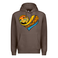 Coffee Bus Driver Off Duty Heart Premium Hoodie - Jasminsmagicworld