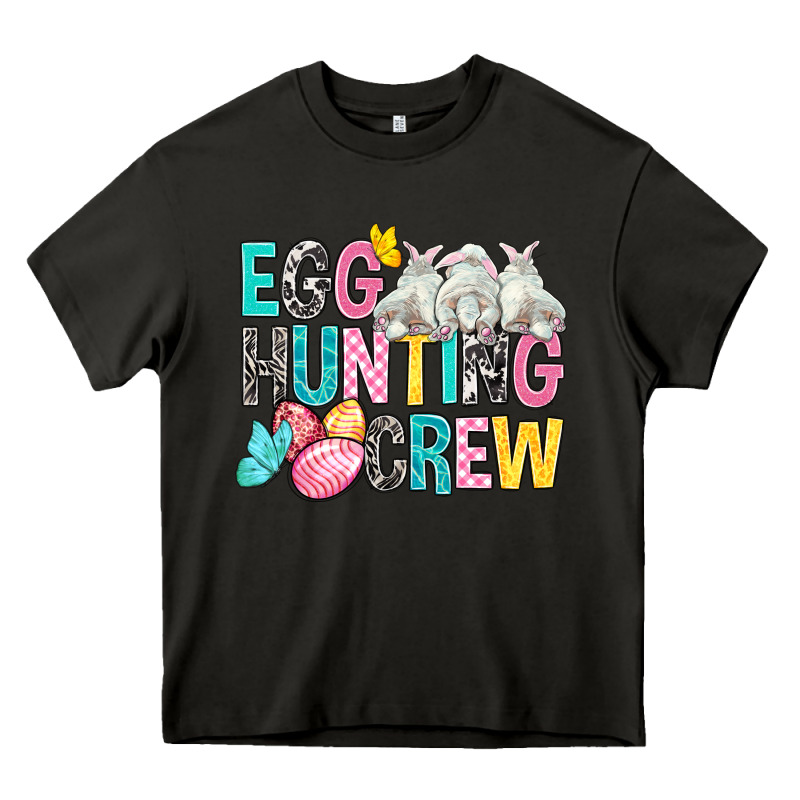 Egg Hunting Crew Easter Day Heavy Core Tee by BundleAndBundleShop | Teevron