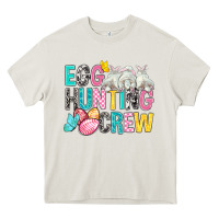 Cream Egg Hunting Crew easter Day Heavy Core Tee - BundleAndBundleShop