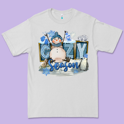 Cozy Season Premium Tee Designed By Fadigitalartstudio