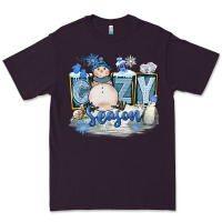 Plum Cozy Season Premium Tee - FaDigitalArtStudio