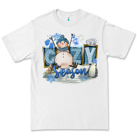 White Cozy Season Premium Tee - FaDigitalArtStudio