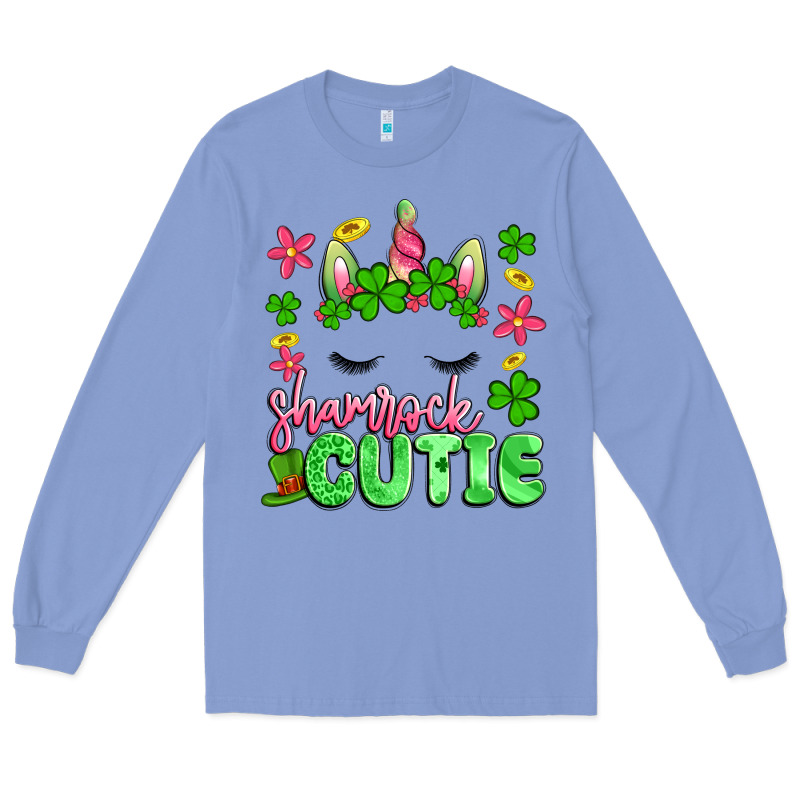 Shamrock Cutie Artiststas Long Sleeve Tee by Artiststas | Teevron