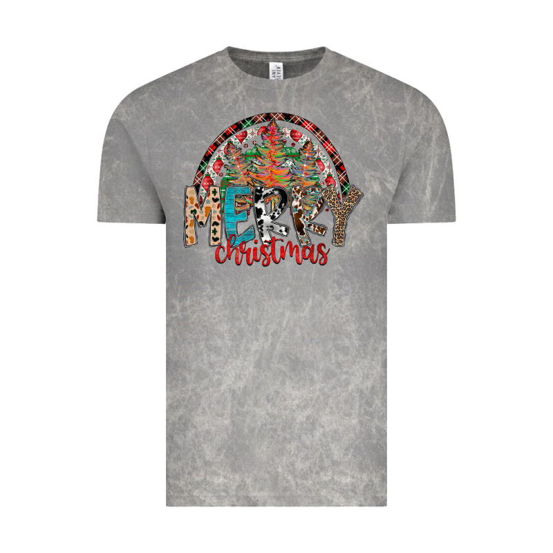 Merry Christmas Vintage Tee by CowhideDigitalArt | Teevron