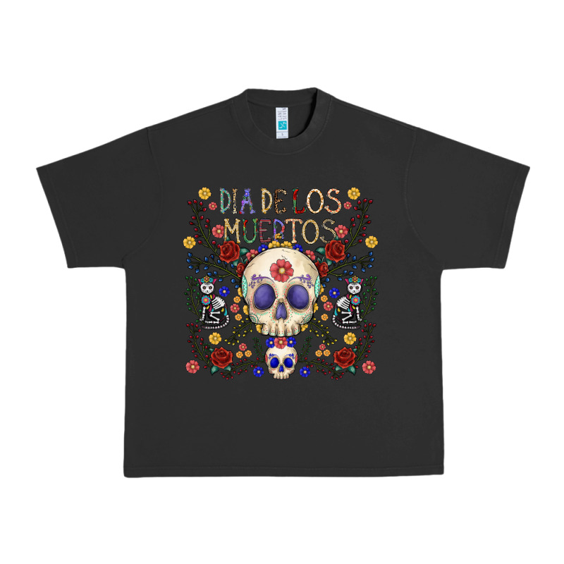 Dia De Los Muertos Urban Heavy Tee by CowhideDigitalArt | Teevron