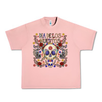 Salmon dia de los muertos Urban Heavy Tee - CowhideDigitalArt