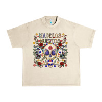 Sandshell dia de los muertos Urban Heavy Tee - CowhideDigitalArt