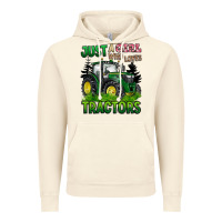 Vintage Artic just a girl who loves tractors Vintage Hoodie - BarkalooDesign