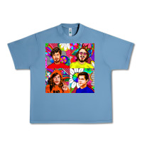 Pebble Blue workaholics Urban Heavy Tee - DesigneFamous