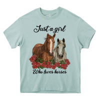 Arona just a girl who loves horses no background Heavy Core Tee - RanaPortraitStore