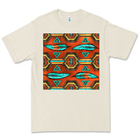 Bone native american aztec seamless pattern 2 Premium Tee - BundleAndBundleShop