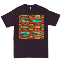 Plum native american aztec seamless pattern 2 Premium Tee - BundleAndBundleShop